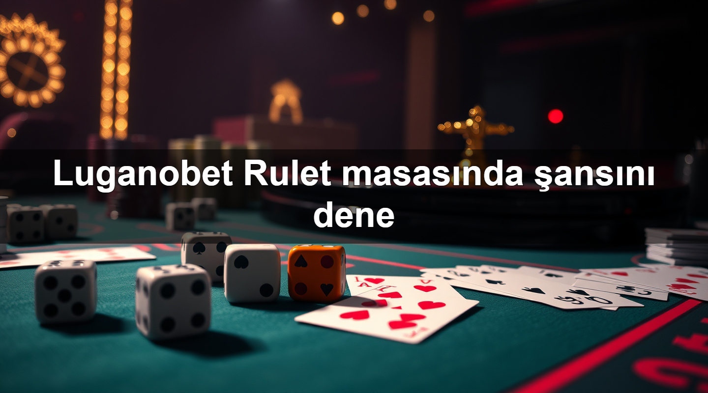 Luganobet Rulet masasında şansını dene 5 luganobet rulet masas nda ans n dene 1783700282024
